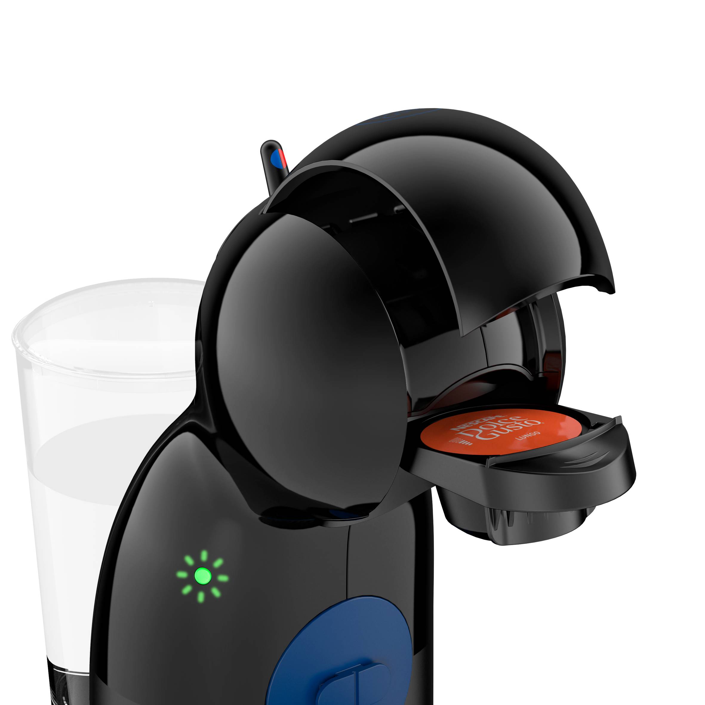 NESCAFÉ® DOLCE GUSTO® PICCOLO XS KP1A08 HANDMATIGE KOFFIEMACHINE - ZWART