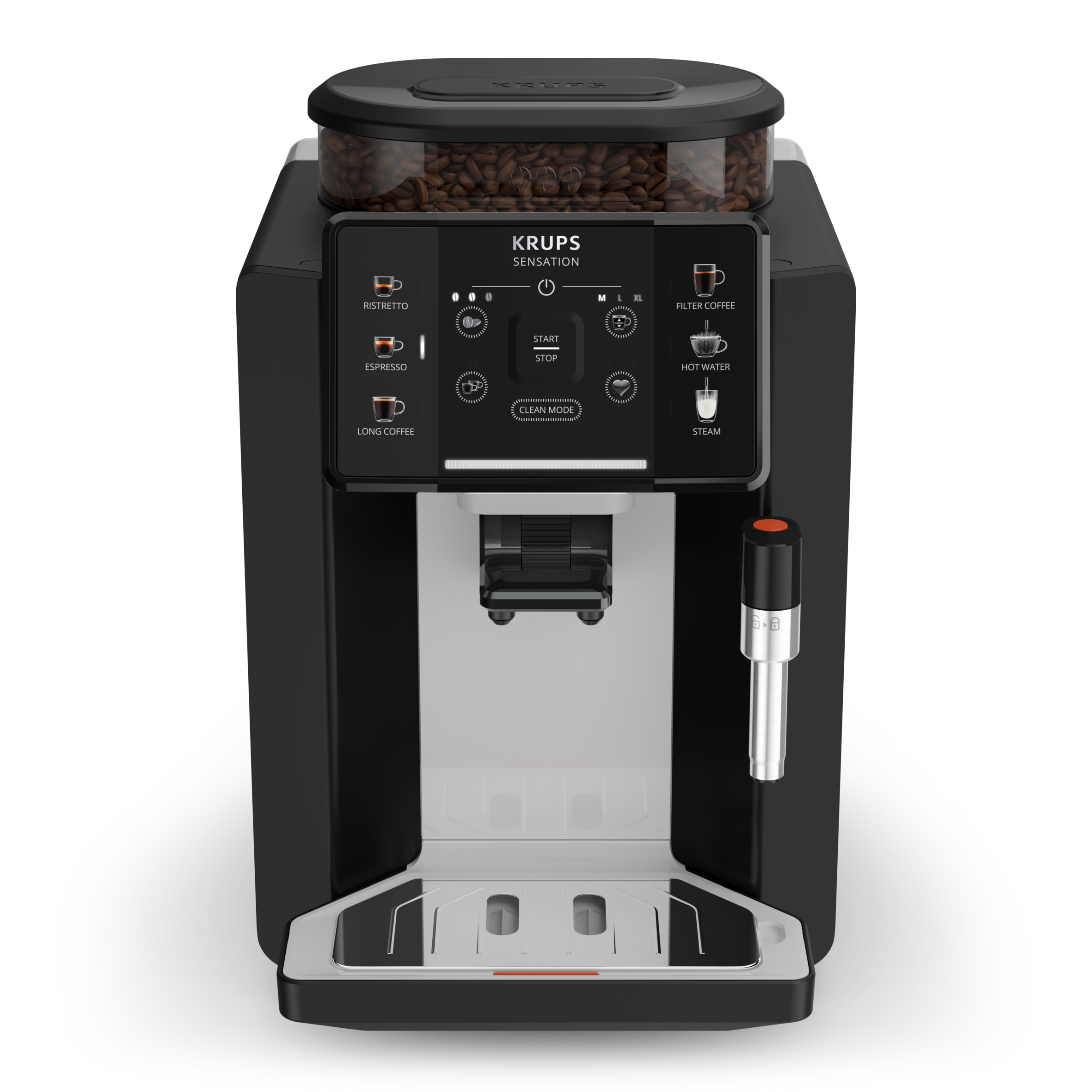 Sensation EA910A volautomatische espressomachine zwart/nube