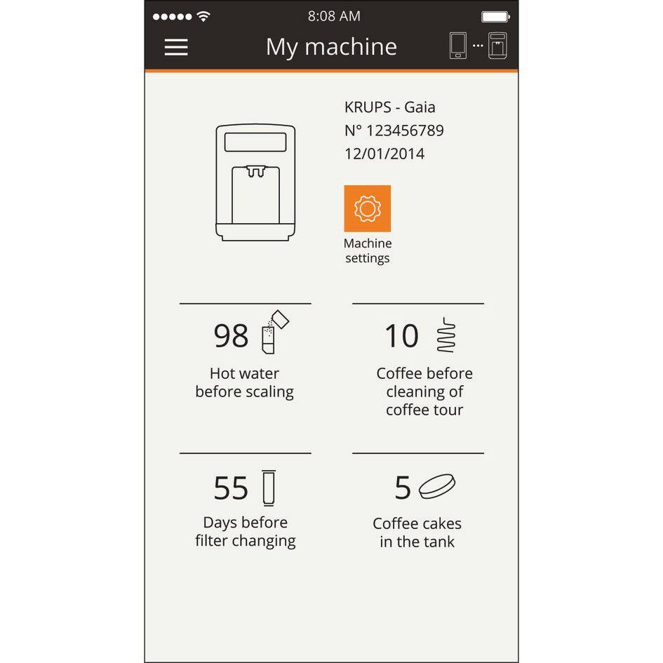 Evidence EA8938 volautomatische espressomachine Bluetooth - Zwart