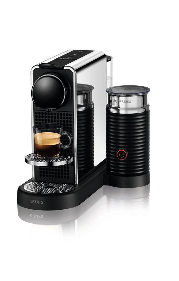 Nespresso CitiZ Platinum & Milk XN630D RVS