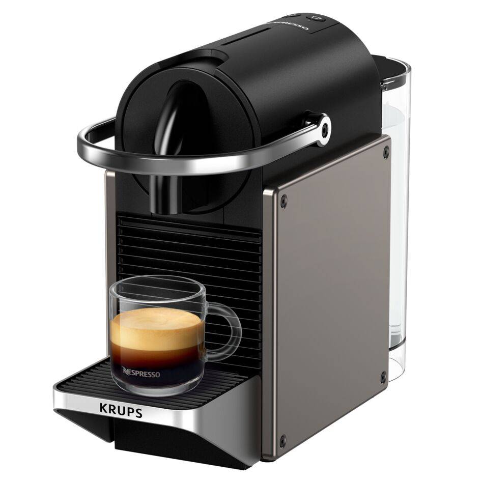 Pixie XN306T koffiemachine, titan