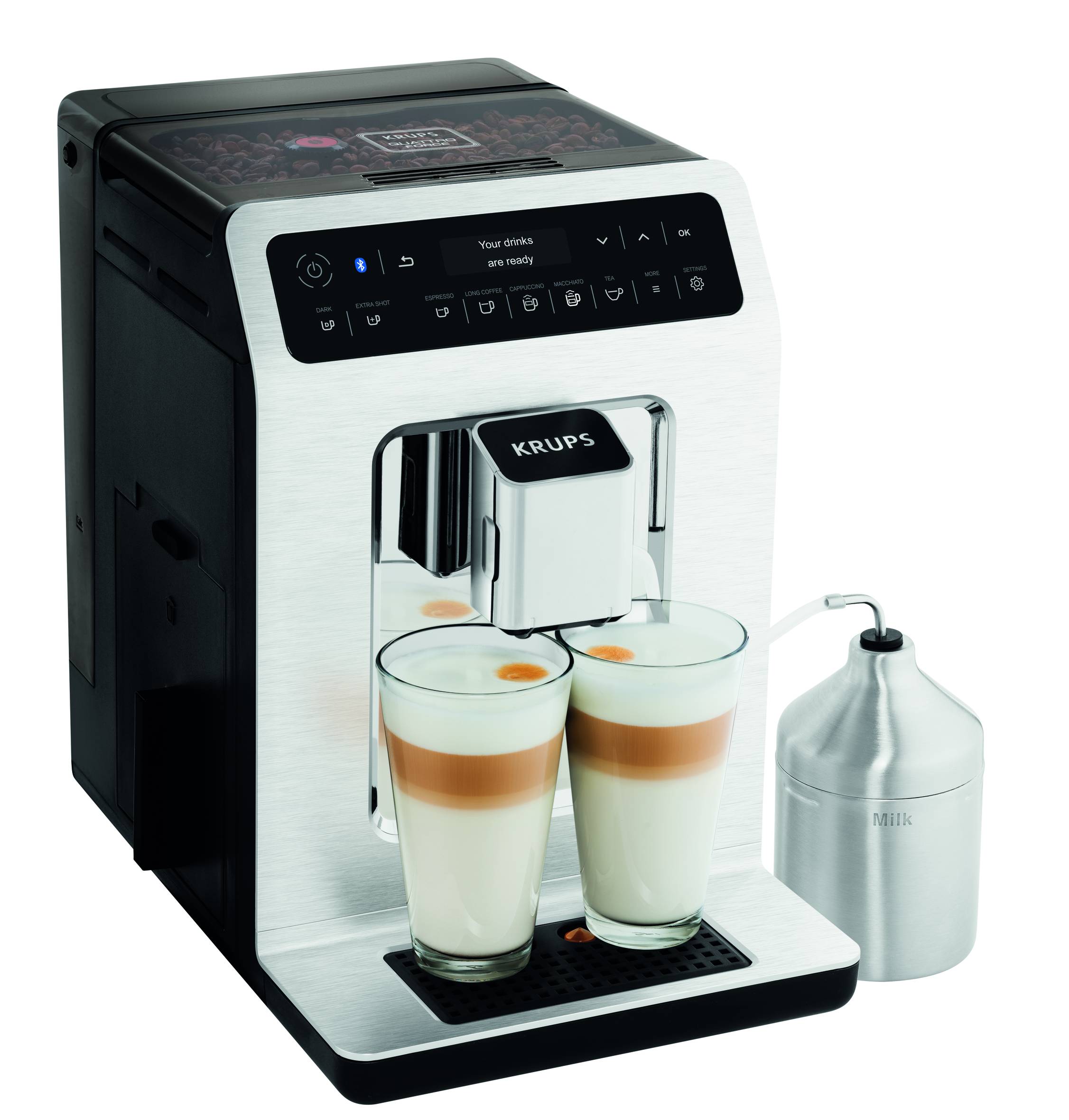 Evidence EA893C volautomatische espressomachine Bluetooth - Chroom