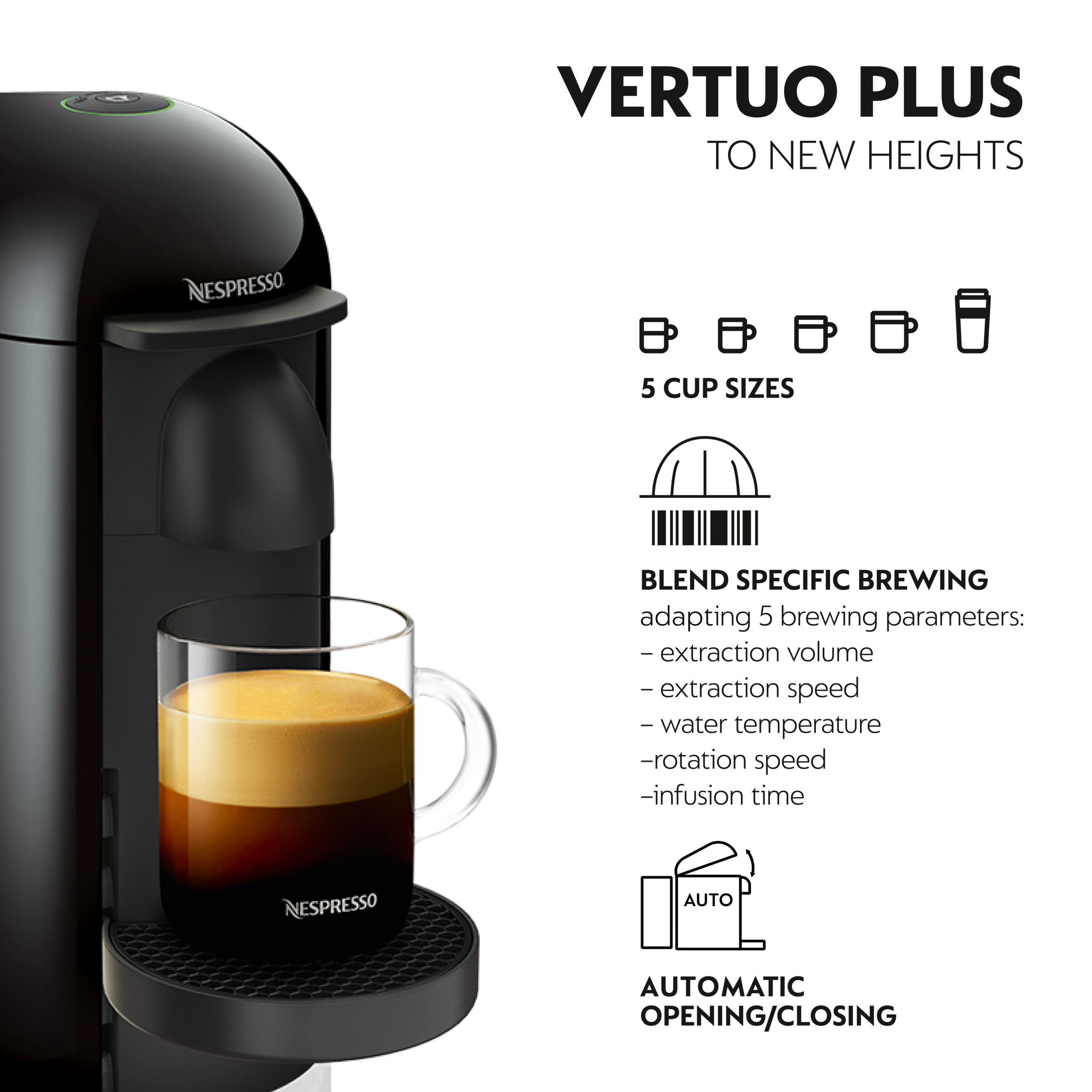 VERTUO PLUS Black Deluxe