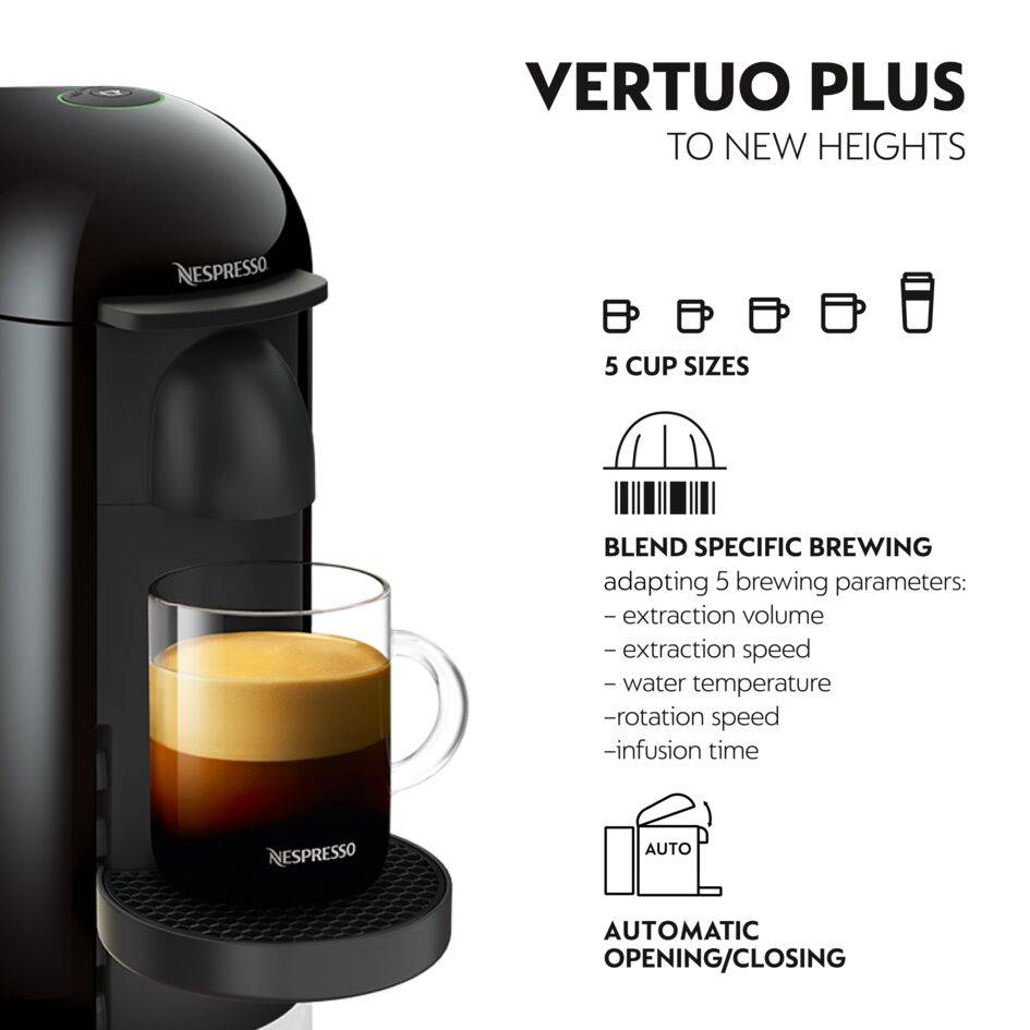 VERTUO PLUS Black Deluxe