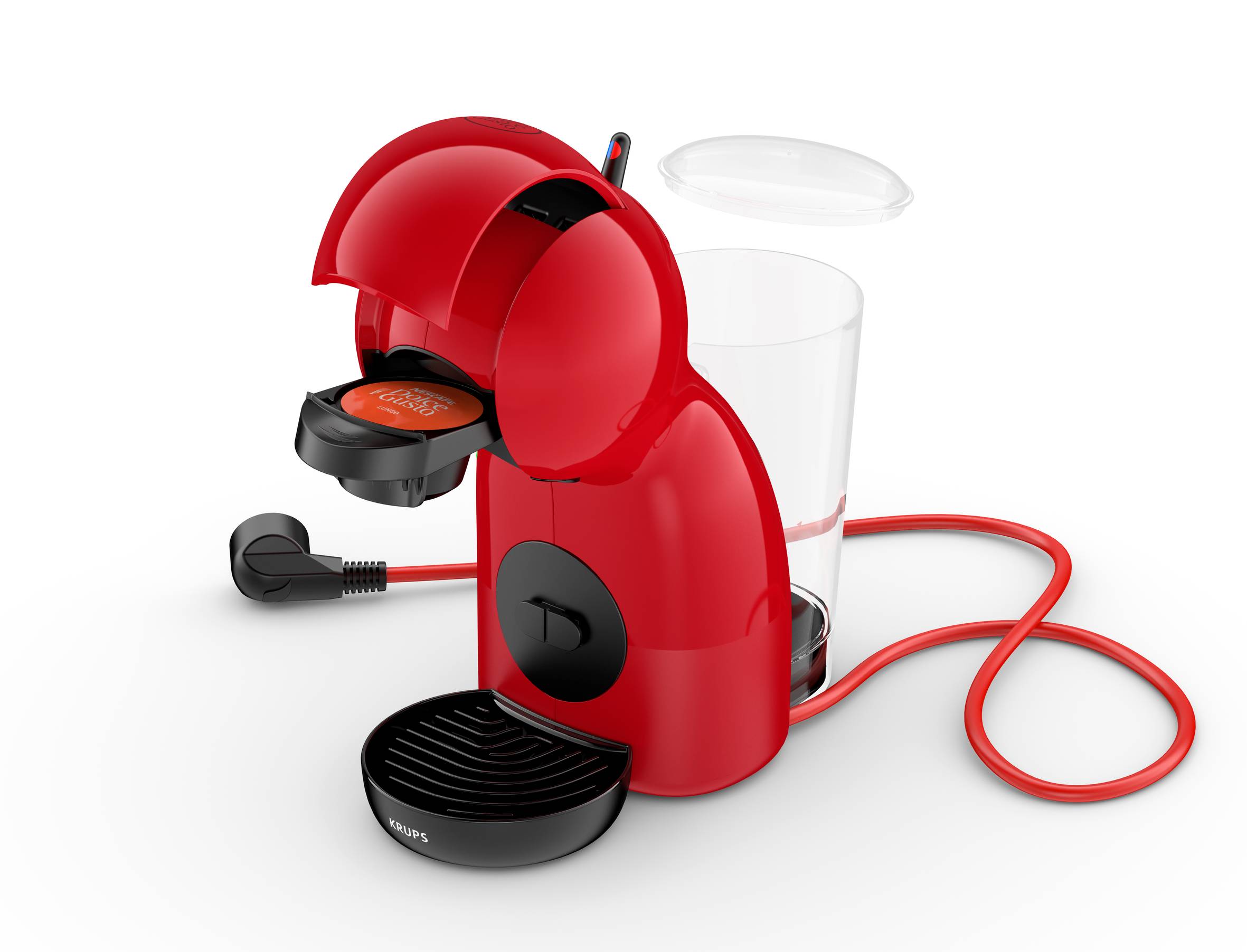NESCAFÉ® DOLCE GUSTO® PICCOLO XS KP1A05 HANDMATIGE KOFFIEMACHINE - ROOD