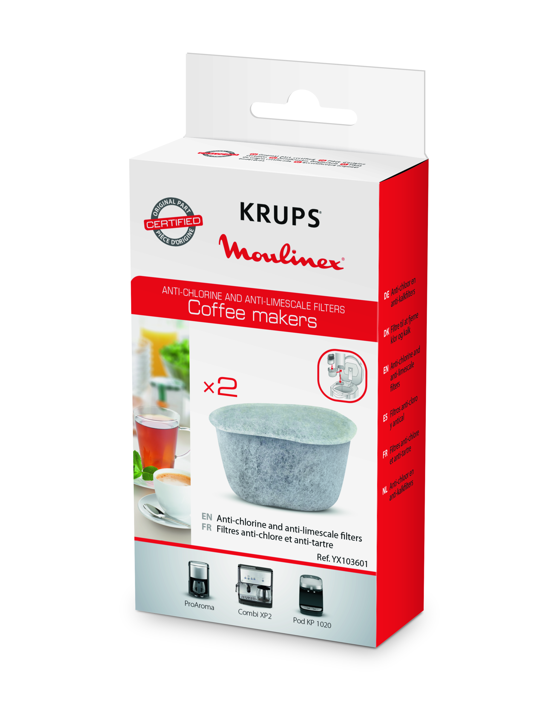 2 filterpatronen YX103601