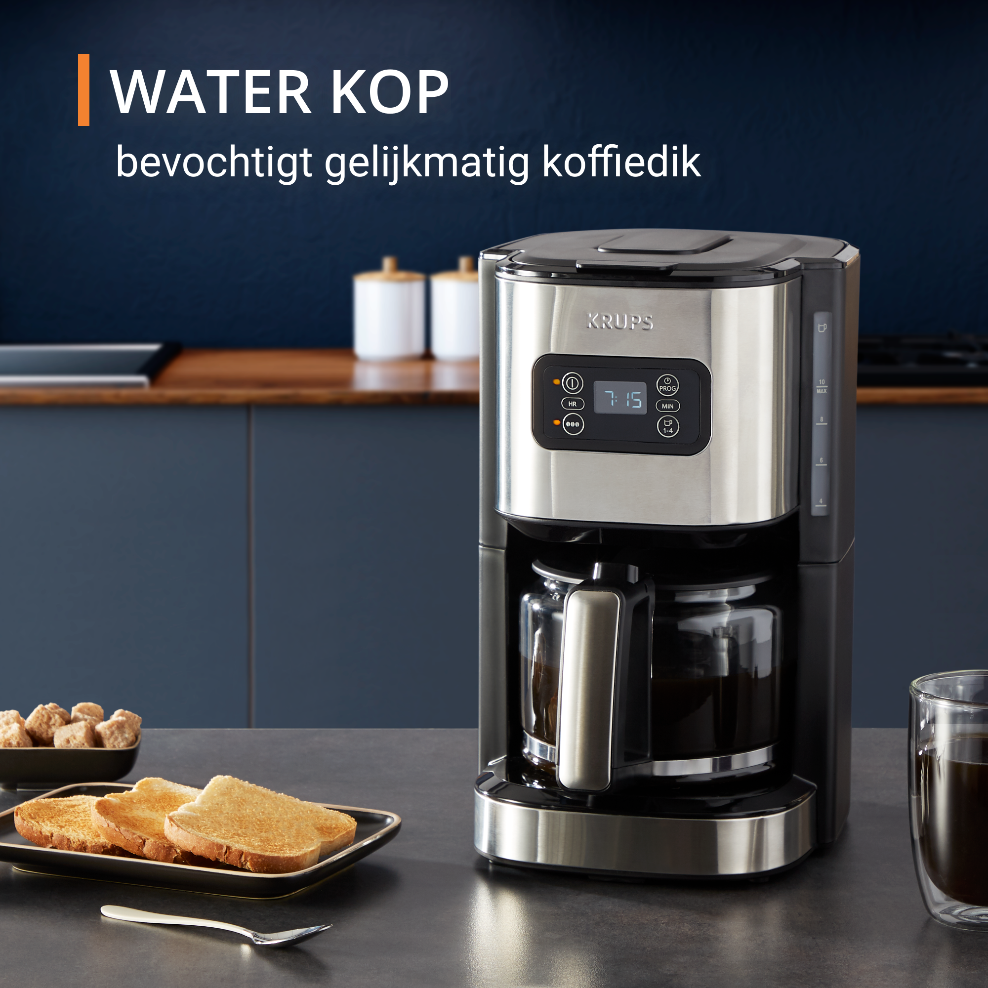 Excellence KM480D Programmeerbaar Koffiezetapparaat