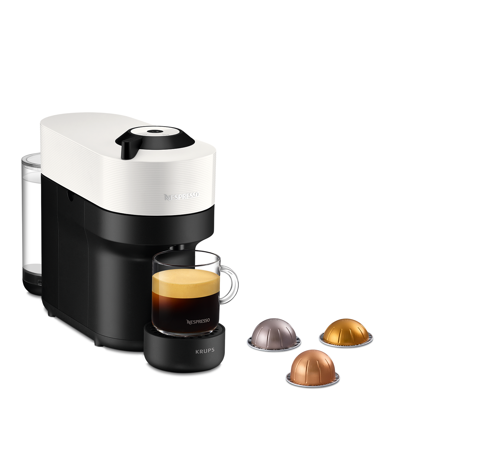 Vertuo Pop Coconut White XN9201 koffiecupmachine