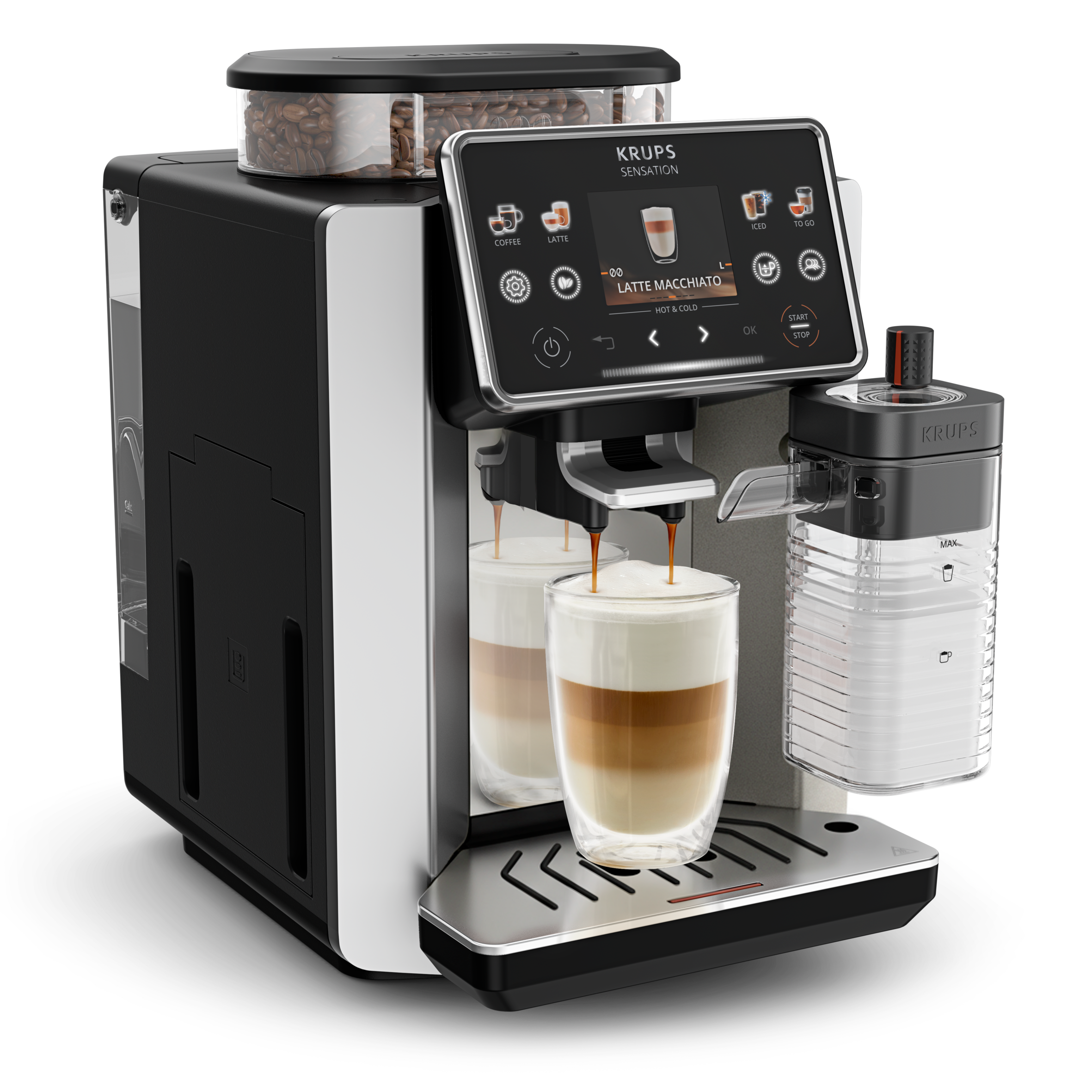 Sensation Elite Hot & Cold EA918G volautomatische koffiemachine