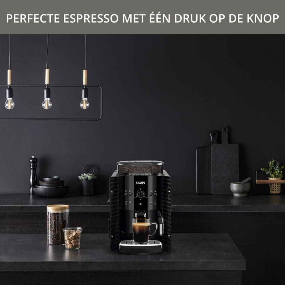 Essential EA8108 volautomatische espressomachine - Zwart