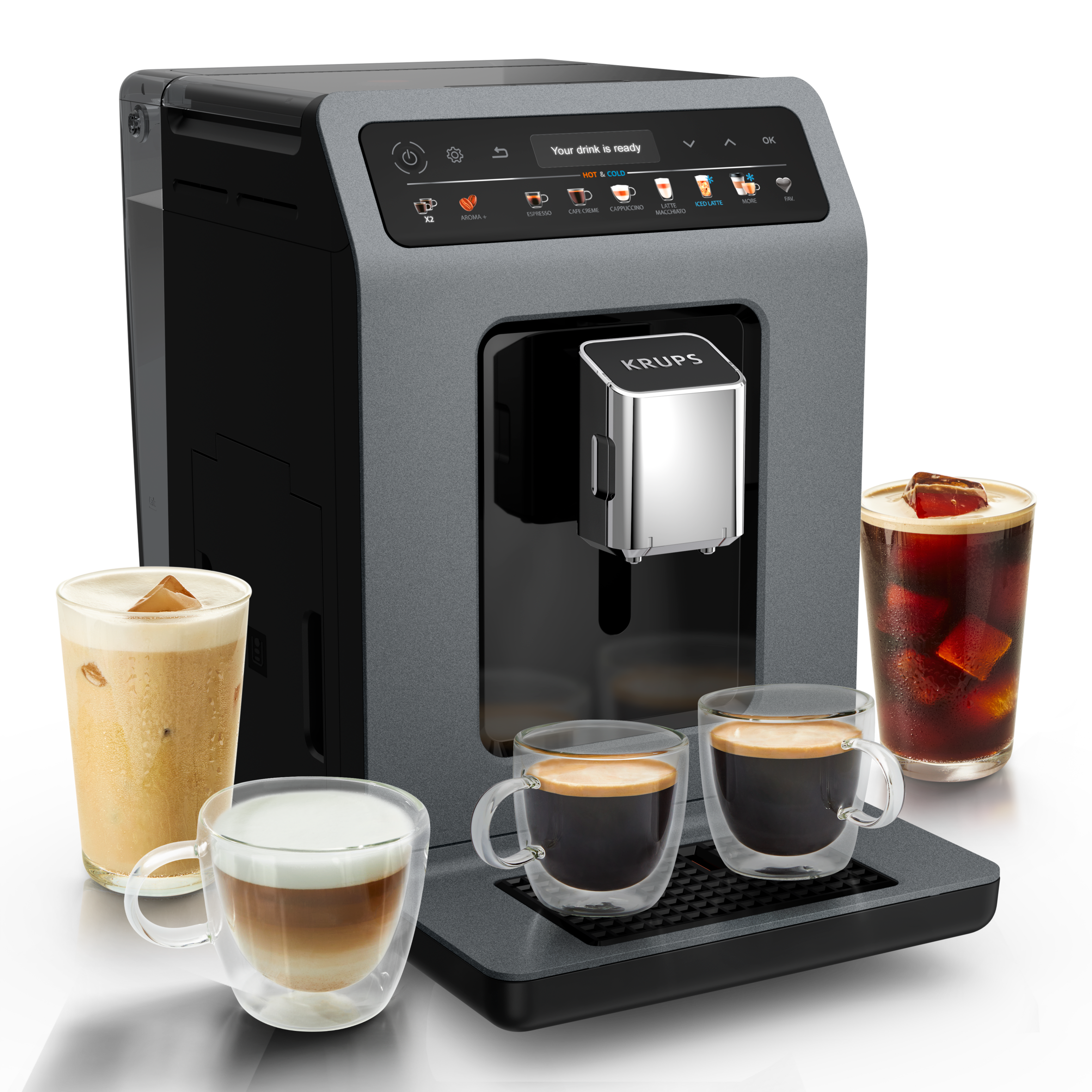 Evidence Hot & Cold EA898G volautomatische koffiemachine