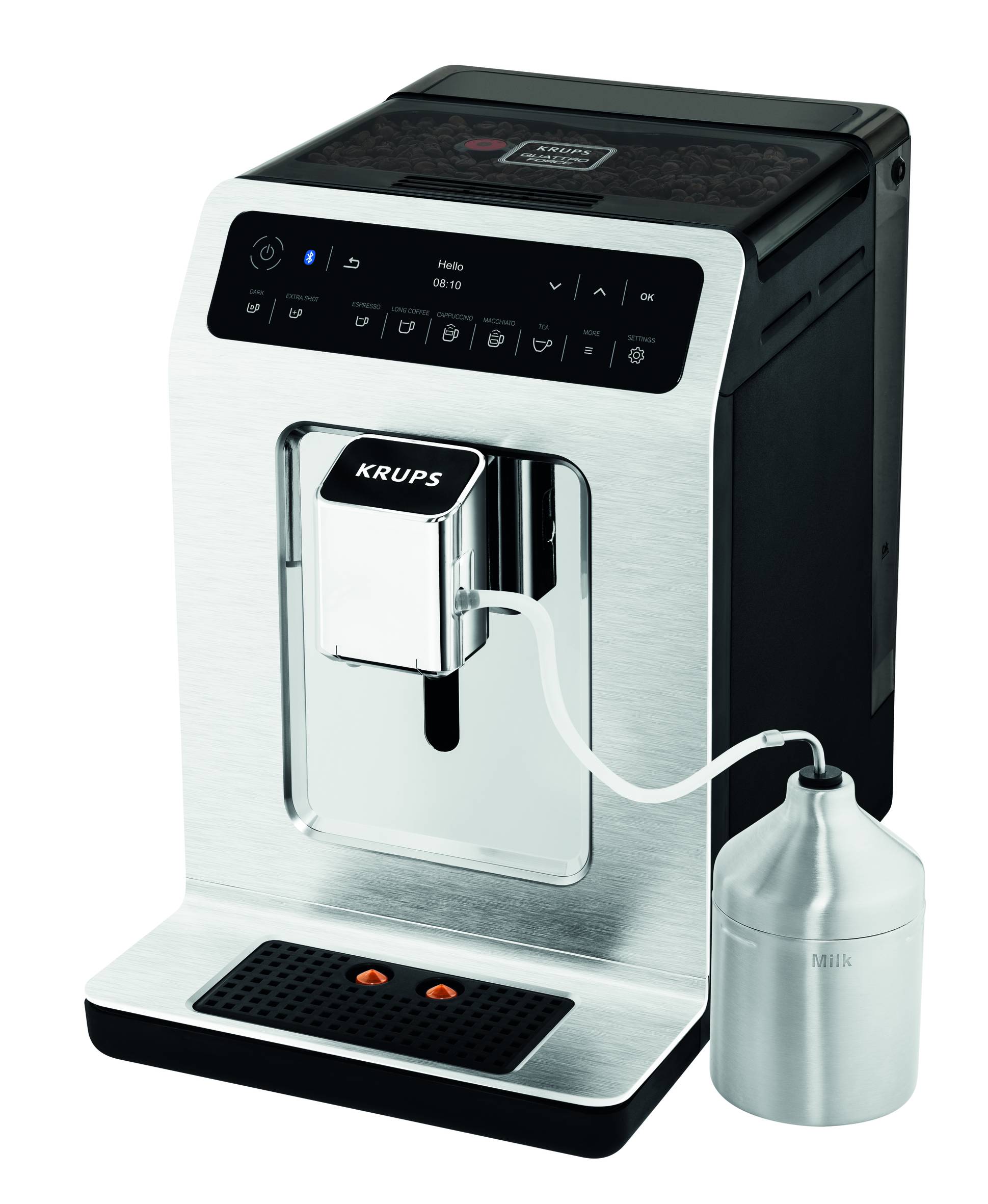 Evidence EA893C volautomatische espressomachine Bluetooth - Chroom