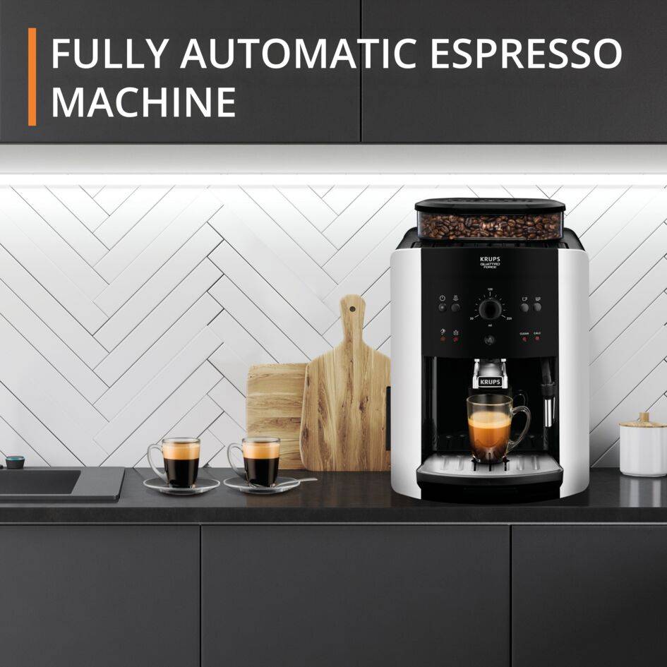Arabica EA8118 volautomatische espressomachine - zilver