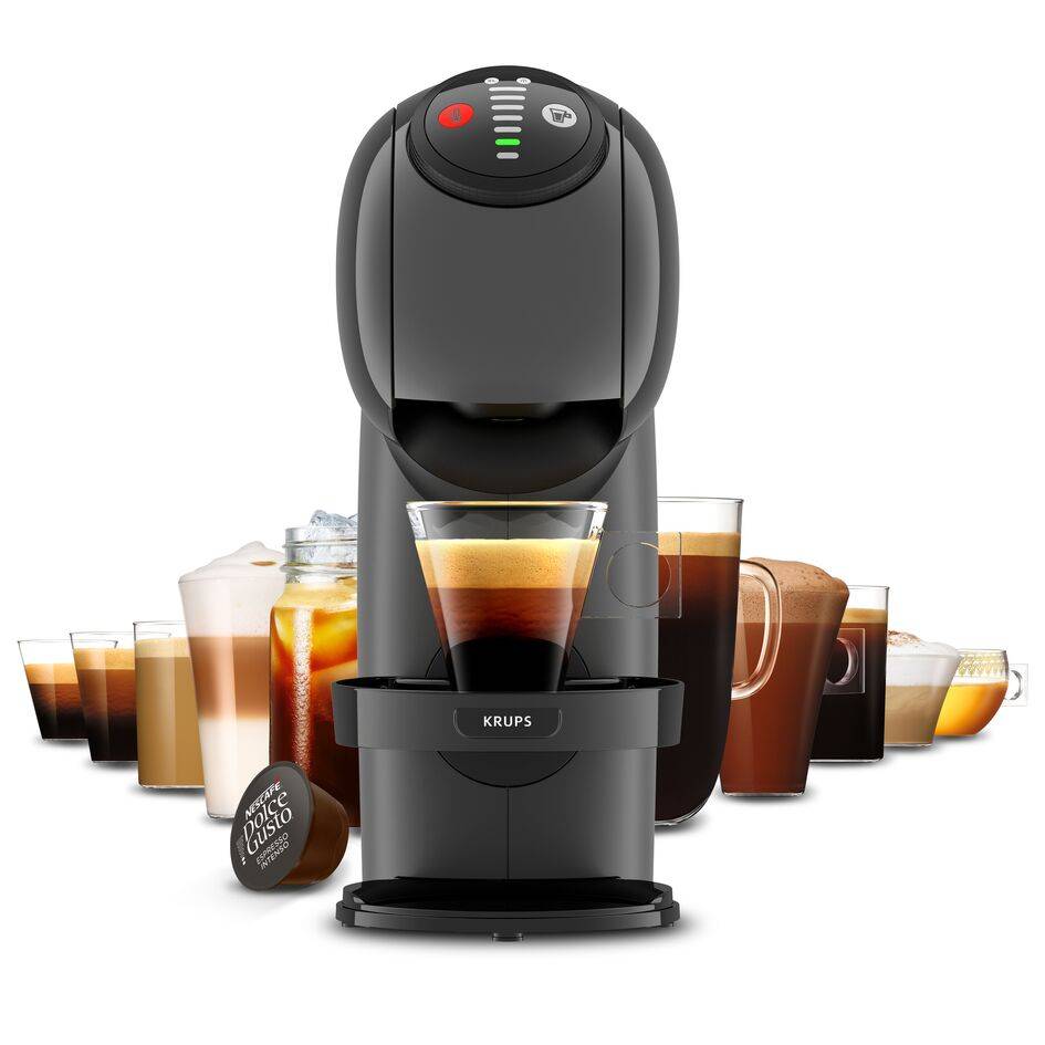 Genio S KP243B automatische koffiemachine voor capsules antraciet