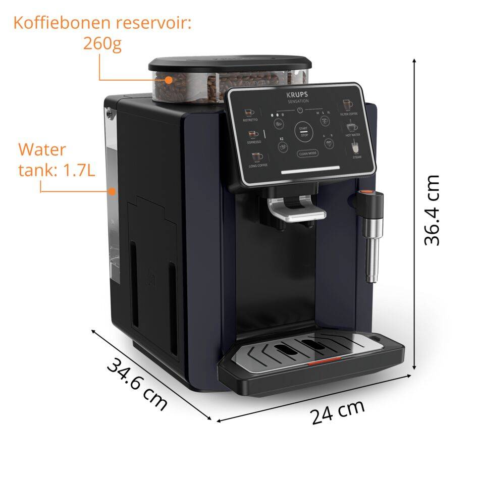 Sensation EA910B volautomatische espressomachine