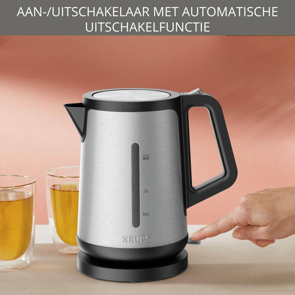 Inox Control BW442D 1,7L waterkoker 
