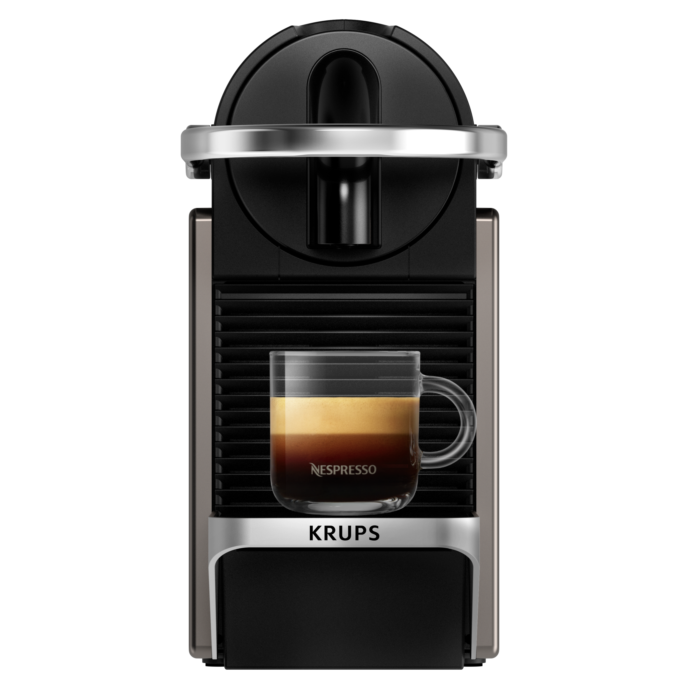 Pixie XN306T koffiemachine, titan