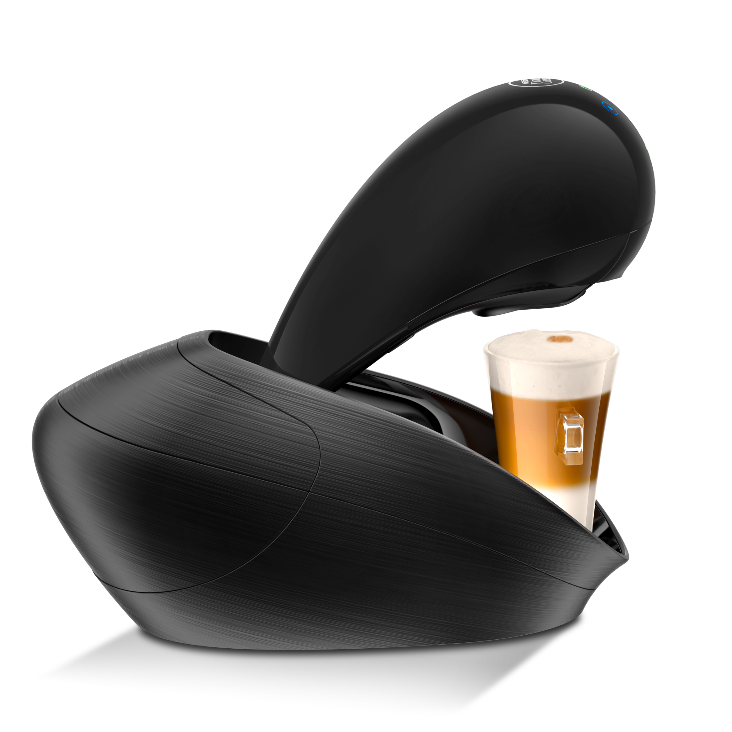 NESCAFÉ® Dolce Gusto® Movenza KP6008 automatische koffiemachine - Geborsteld zwart