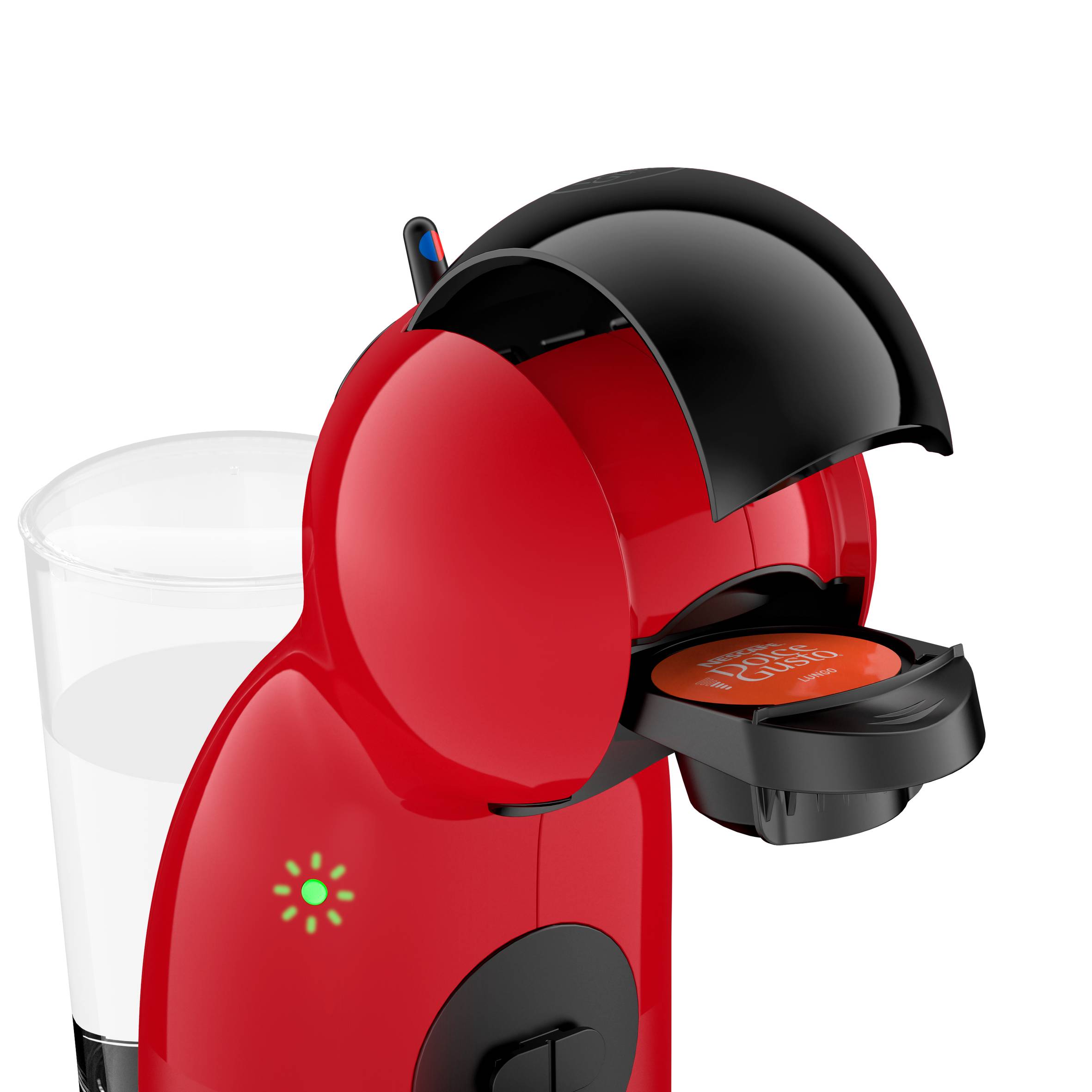 Piccolo XS KP1A35 handmatige koffiecupmachine rood