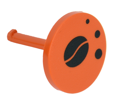 Knop voor het instellen van de maalgraad MS-0A21258