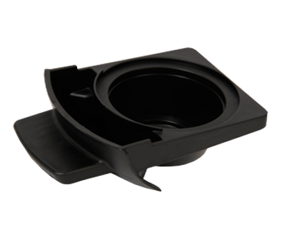 Zwarte dosishouder MS-623495