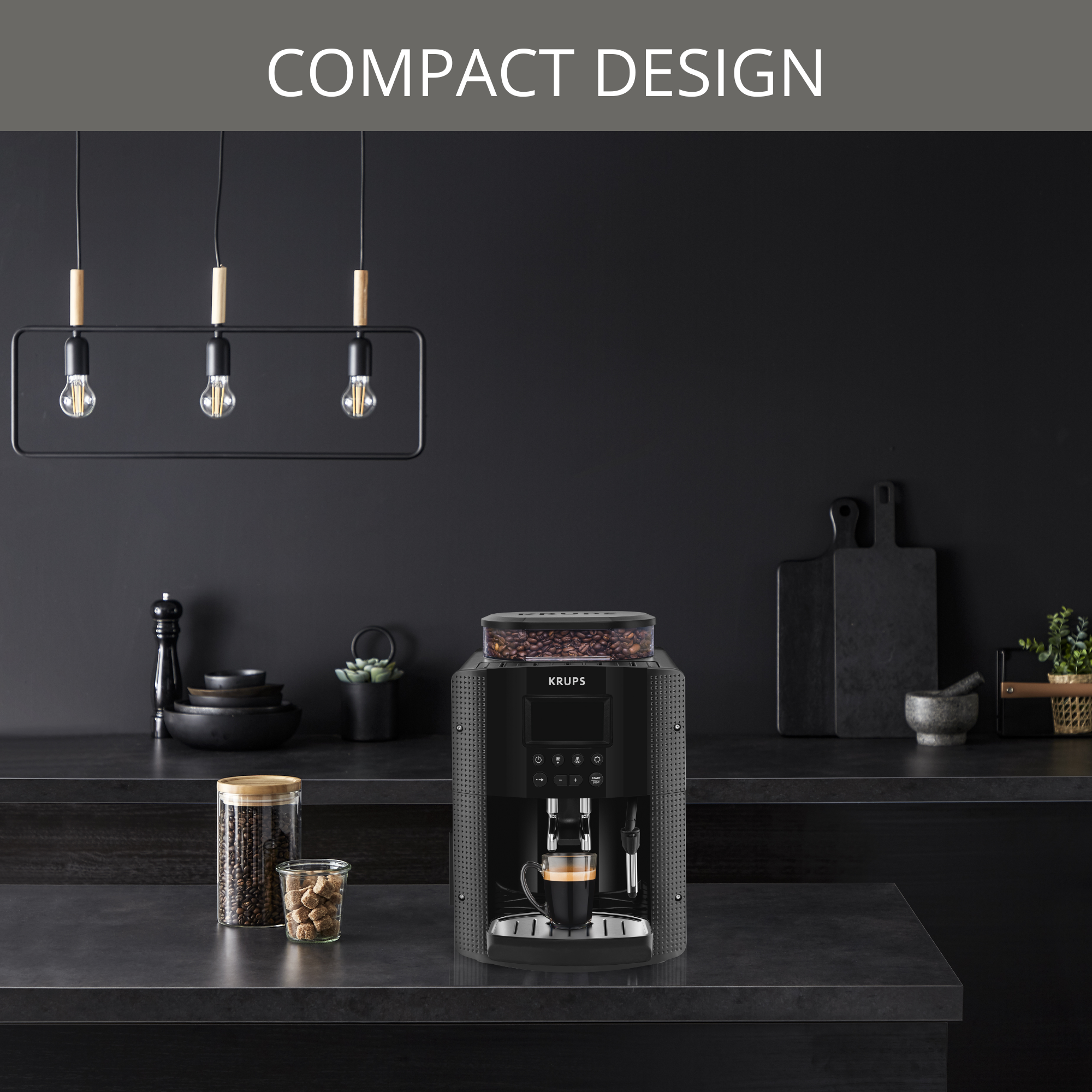Essential EA8150 volautomatische espressomachine - Zwart