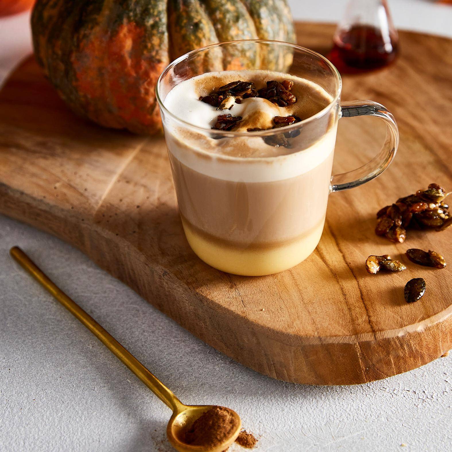 Pumpkin spice latte - Recepten Latte Intense | Krups
