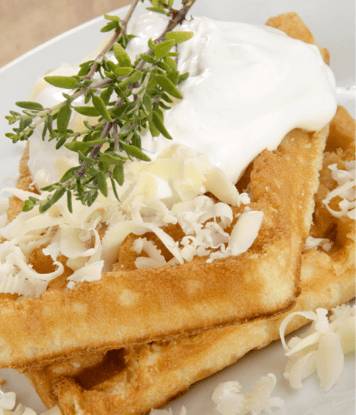 Aardappelpureewafel met kaas - Recepten undefined | Krups