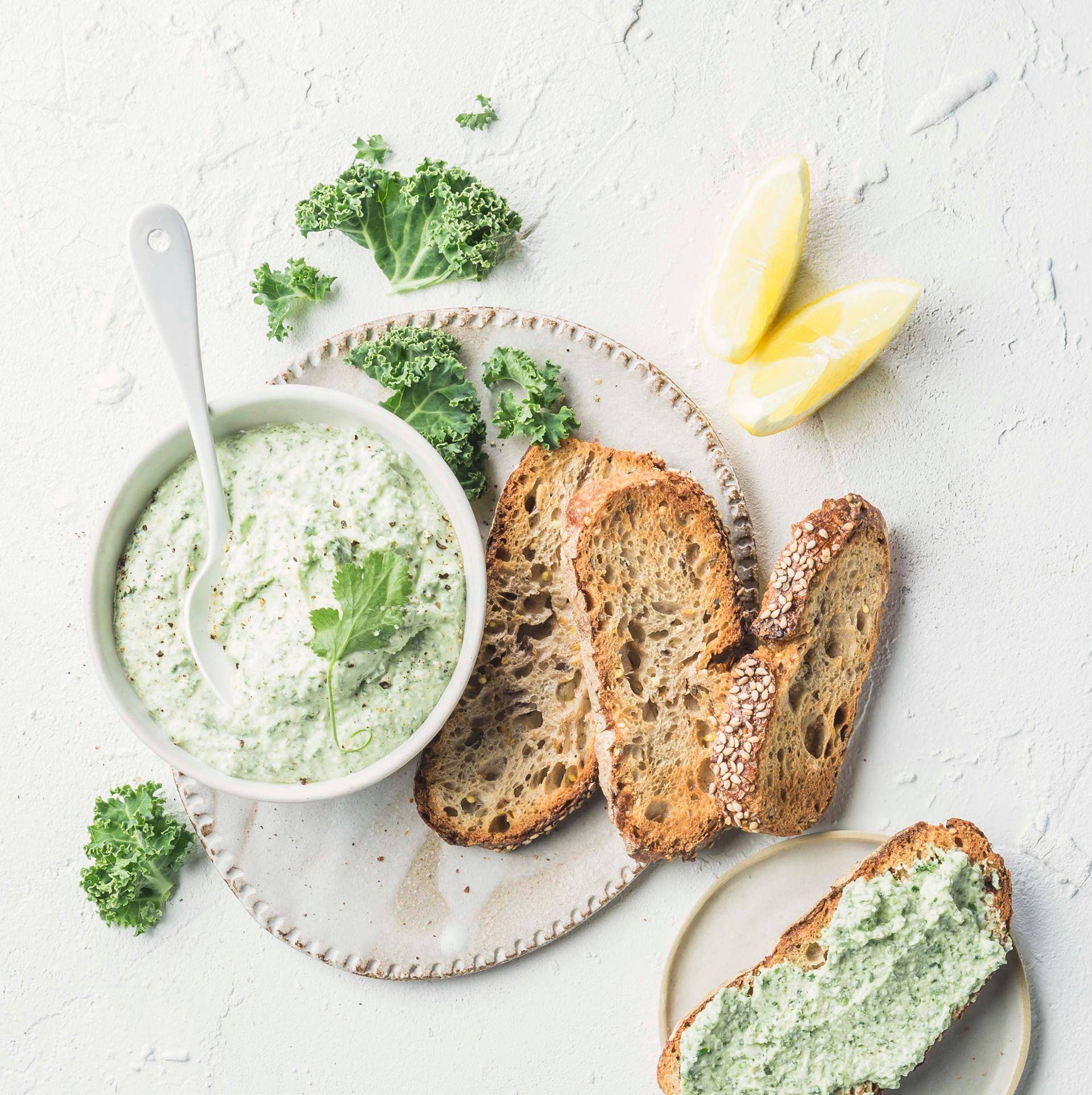 Dip feta et chou kale - Recepten Perfectmix + | Krups
