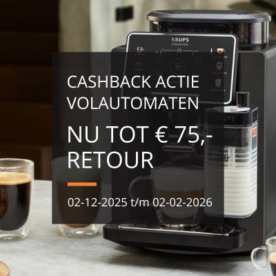 CASHBACK ACTIE VOLAUTOMATEN december