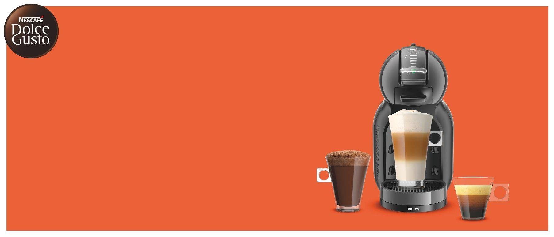 50% cashback op deelnemende Krups NESCAFE Dolce Gusto koffiemachines
