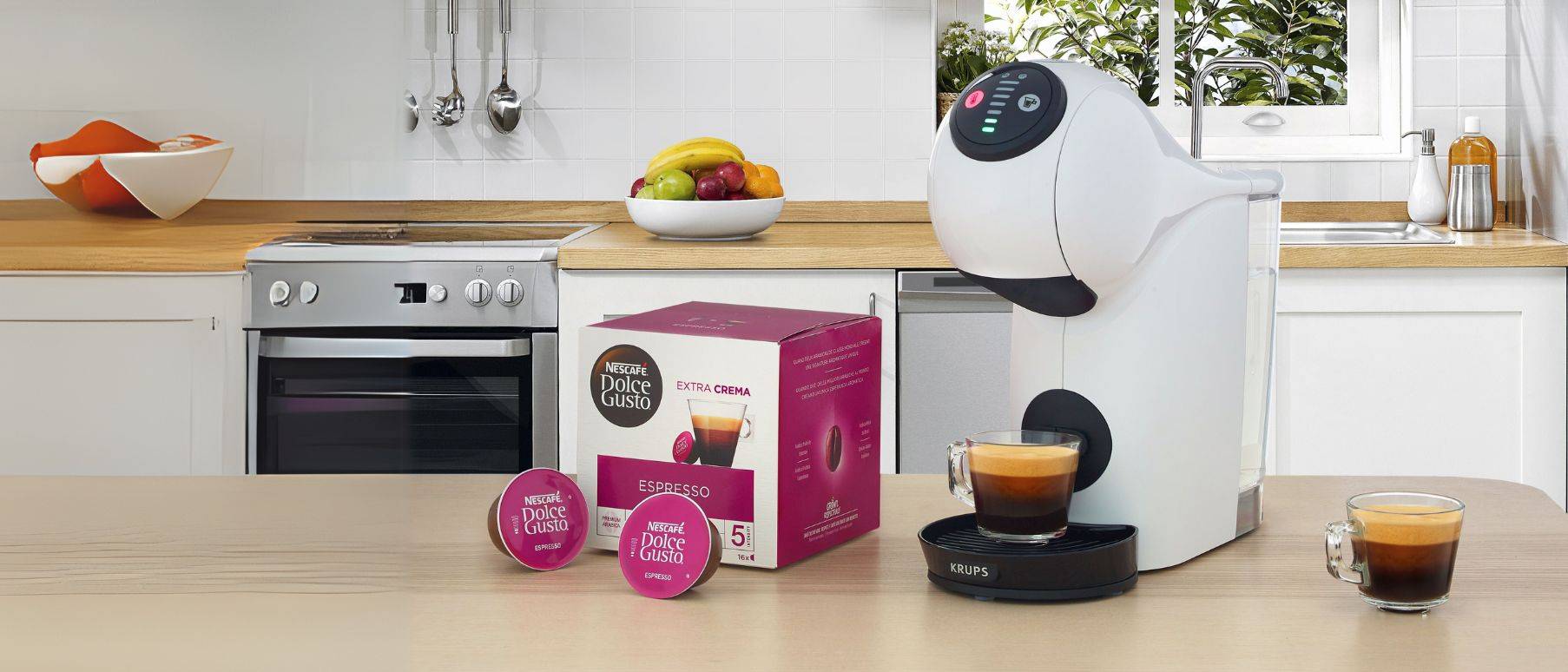 Nu 9 dozen capsules cashback bij aankoop van een deelnemende Dolce Gusto machine