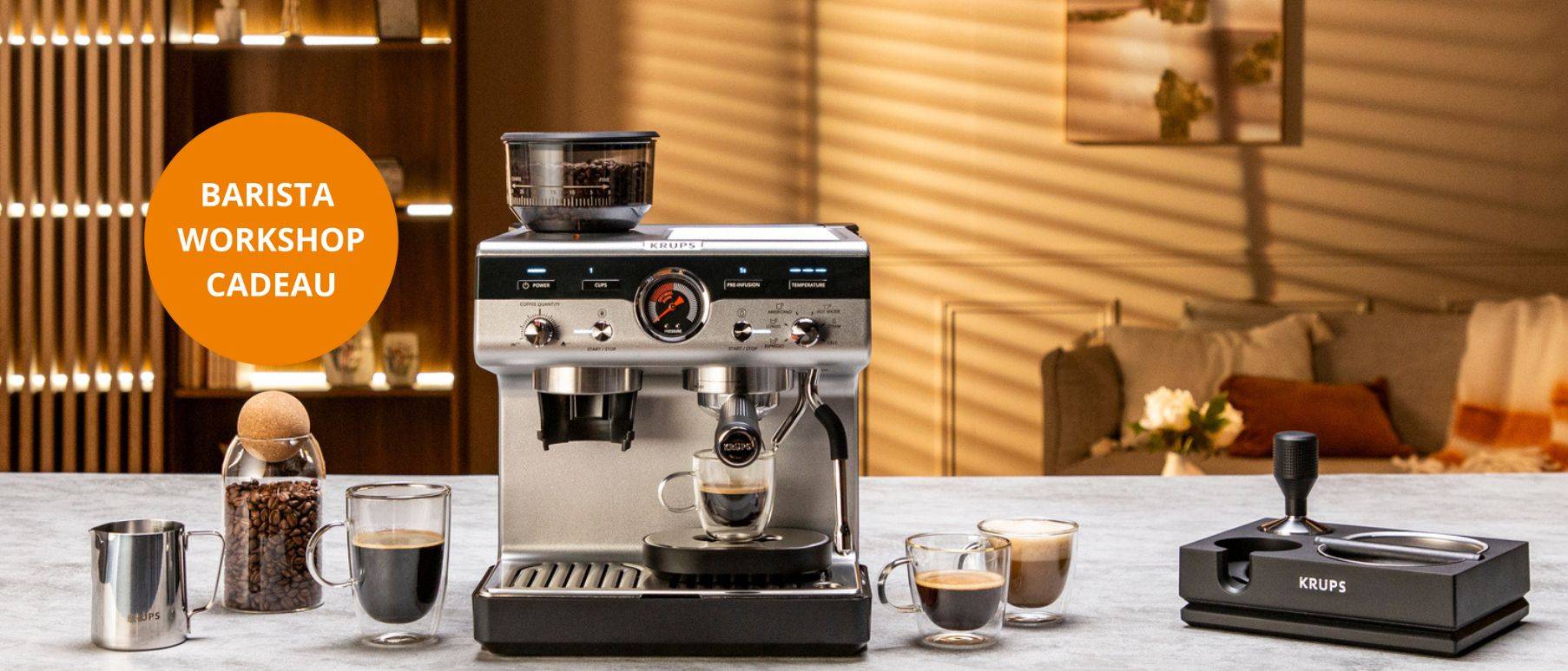Barista Workshop cadeau bij aankoop van een Precision pistonmachine